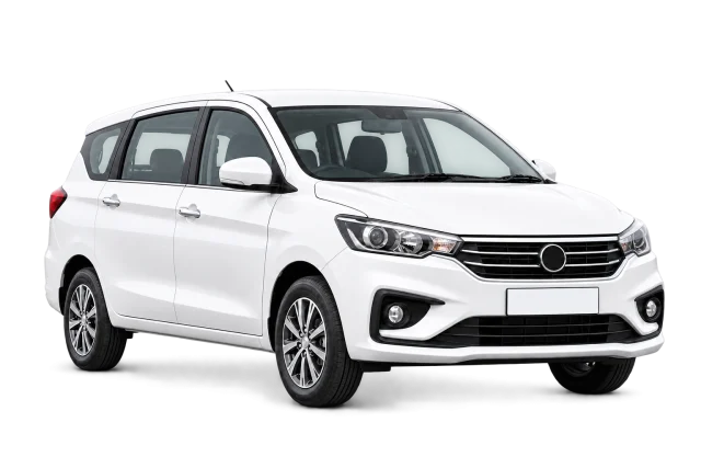 White SUV / Ertiga cab